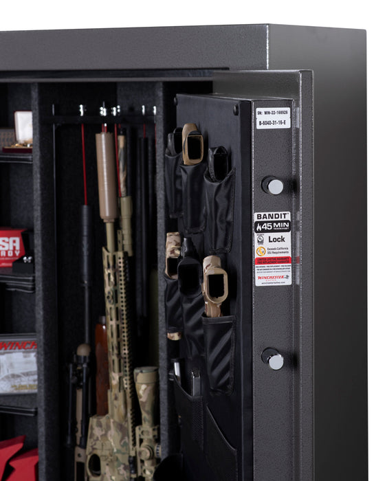 Bandit 31 - E-Lock - 40 Gun Safe by Winchester Safes